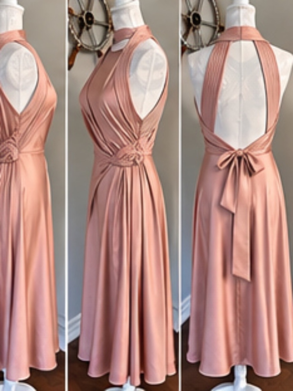 REISS Satin Dress